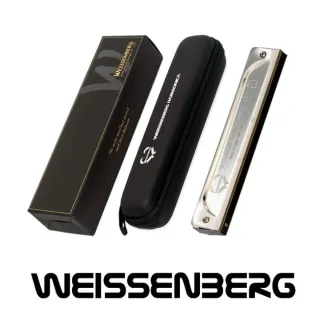 【Weissenberg 韋笙堡】WEISSENBERG NO.2201 韋笙堡入門款複音口琴(複音口琴入門款中C/P值最高)