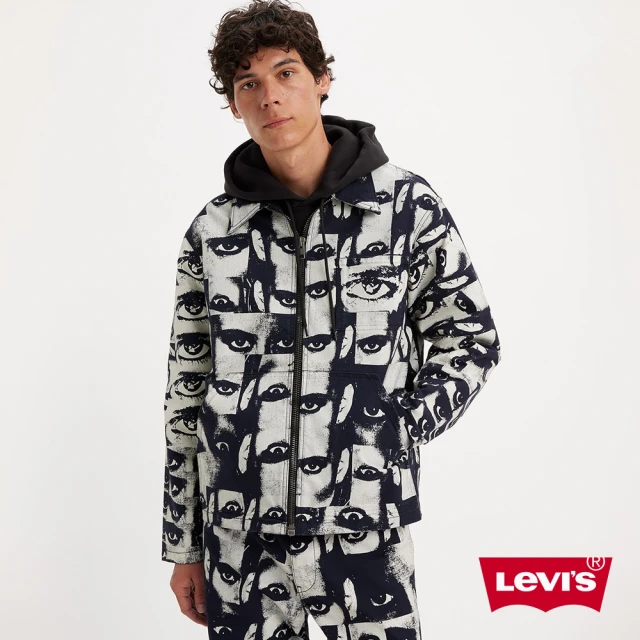 LEVIS 官方旗艦 Skateboarding™滑板系列 男款 異色拼接夾克 熱賣單品 A5732-0001