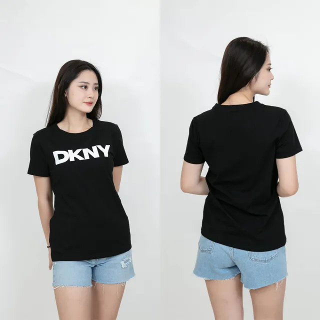 【DKNY】DKNY 女短T 上衣 現貨 Donna Karan 短袖 T恤(短袖 T恤)