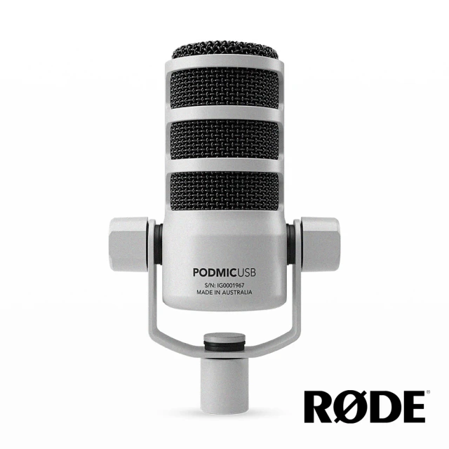 RODE Podmic USB 動圈式麥克風 白色(公司貨)