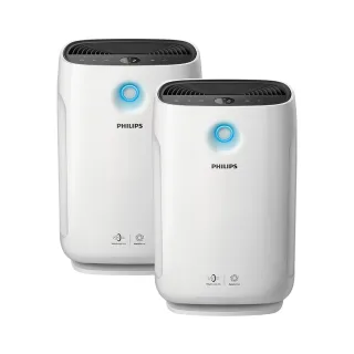 【Philips飛利浦】福利品 奈米級濾淨12-15坪★智能WiFix抗敏空氣清淨機(AC2889雙入組)