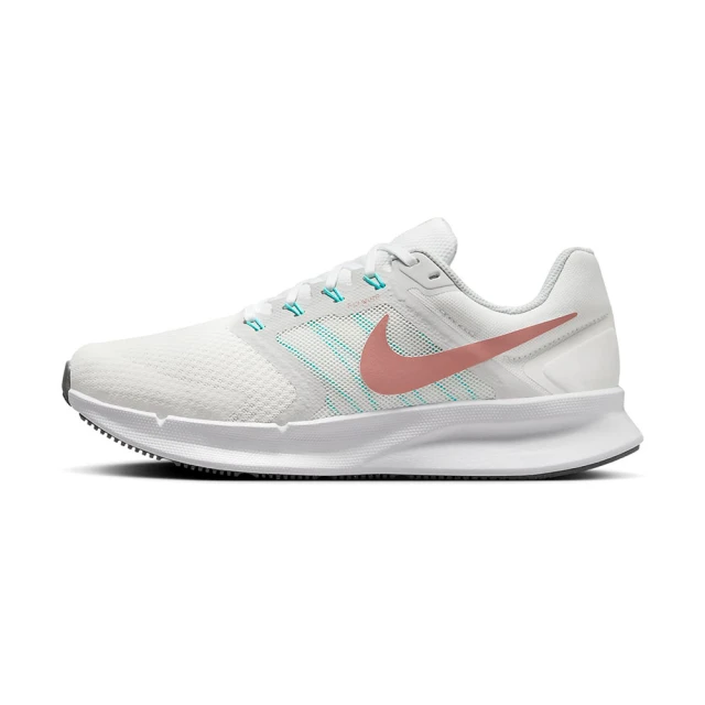 NIKE 耐吉 Run Swift 3 女鞋 白粉色 訓練 跑鞋 網布 運動 透氣 氣墊 緩震 慢跑鞋 DR2698-104