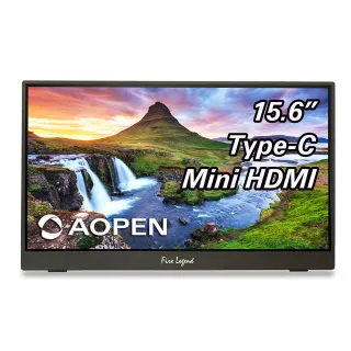 【Aopen 建碁】A 福利品 16PM1Q B 16型 IPS 60Hz 可攜式螢幕(4ms)