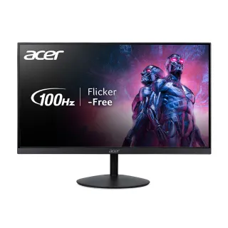 【Acer 宏碁】A 福利品 SB272 E 27型 IPS 100Hz內建喇叭FreeSync超薄護眼螢幕