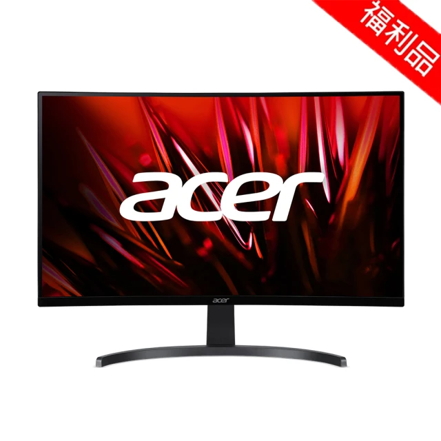 Acer 宏碁 A 福利品 ED273 B 27型VA 75Hz 曲面螢幕(1500R/FreeSync/內建喇叭)