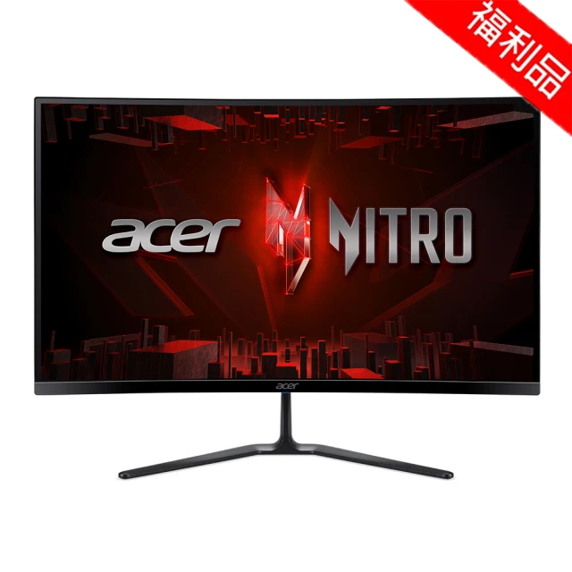 Acer 宏碁 A 福利品 ED270U S3 曲面電競螢幕(27型/2K/180Hz/1ms/VA)