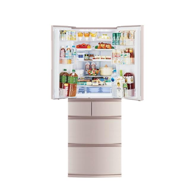 【MITSUBISHI 三菱】513L日製一級能效變頻六門冰箱(MR-RX51E-F-C2 絹絲杏)