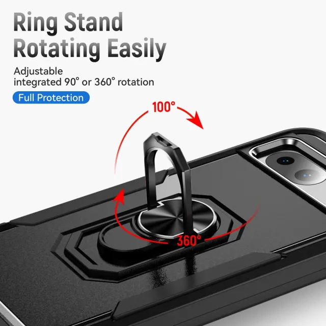 【ACE_CASE】Google  Pixel 9 Pro XL   開拓者支架吸磁手機殼保護殼(指環支架)