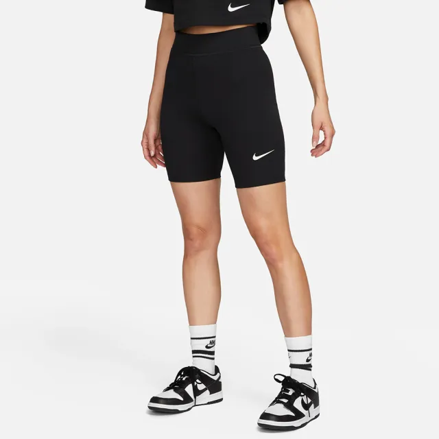 【NIKE 耐吉】AS W NSW NK CLSC HR 8IN SHORT 黑 短褲 女款 運動褲 緊身褲(DV7798-010 ∞)