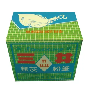 【三井牌】粉筆 彩色 / 五彩 50支X48盒 /10支精裝 共2400支/ X 3箱 /組(共7200支)