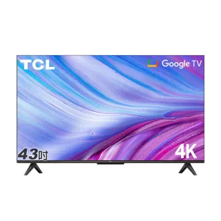 【TCL】43型4K Google TV智慧液晶顯示器-基本安裝(43P737)