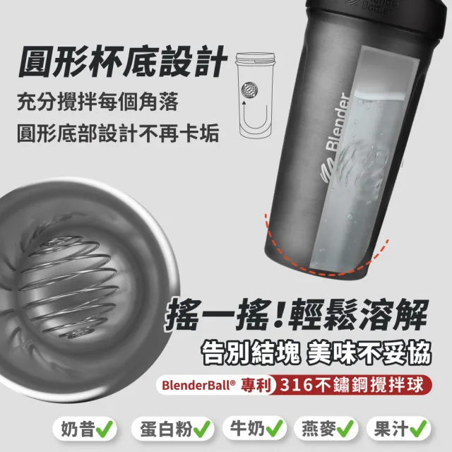 【Blender Bottle】Strada / Sleek 獨家杯款｜保冰保溫杯(BlenderBottle/保溫杯/冰壩杯)