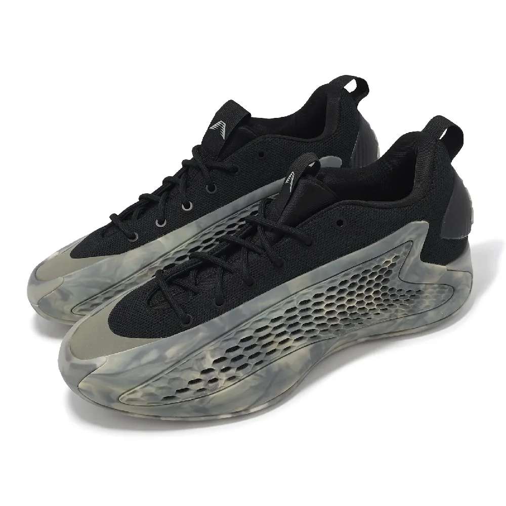 adidas 愛迪達】籃球鞋A.E. 1 Low 男鞋黑灰米迷彩MX Grey 愛德華茲低筒 