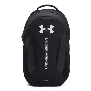 【UNDER ARMOUR】UA 男女同款   Hustle 6.0 後背包_1384672-002(黑色)