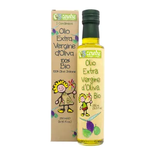 【義大利 ZEROTRE 捲髮夏菈】特級初榨兒童橄欖油 6M+ 250ml(寶寶義大利料理系列)