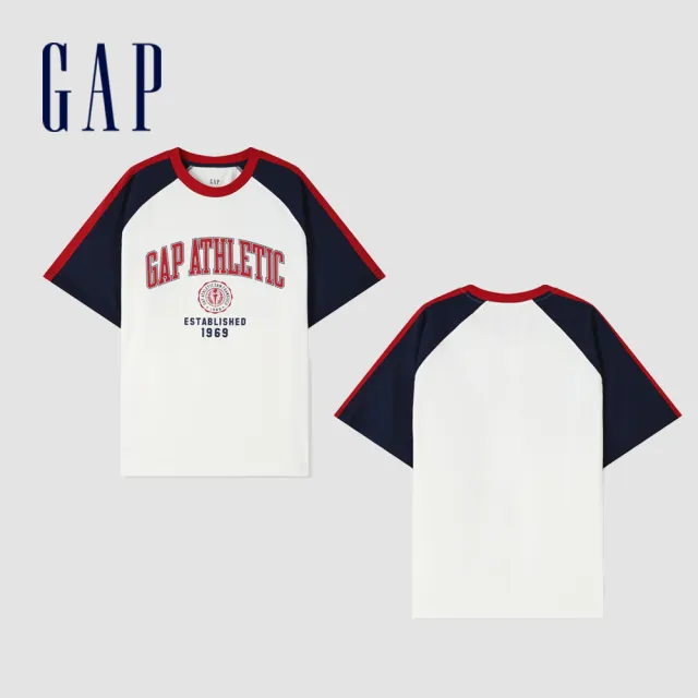 【GAP】男女裝 Logo圓領短袖T恤-多款任選(465273&460841&463174&460846&465581)