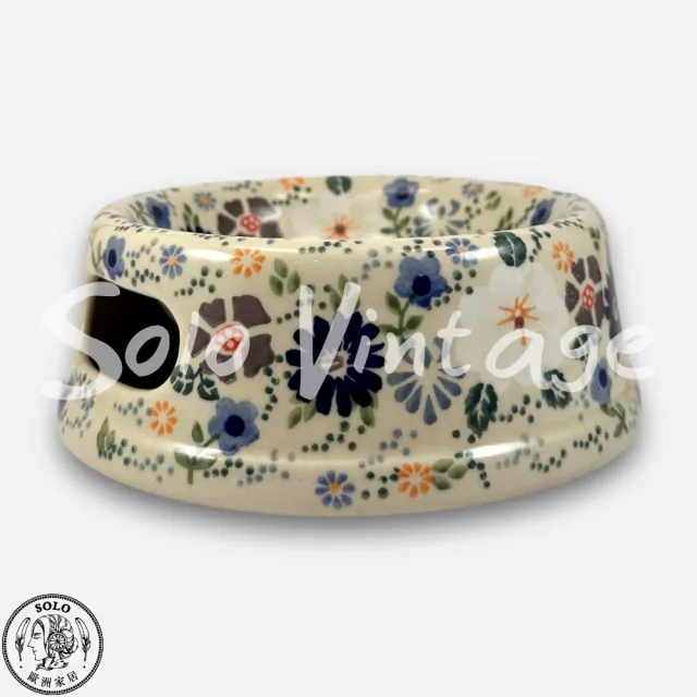 【SOLO 波蘭陶】波蘭製 Manufaktura 波蘭陶 17cm 寵物碗 圓形厚底碗 貓咪/中/小型犬適用