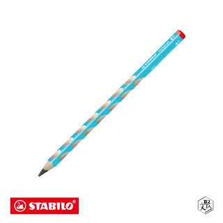 【STABILO】人體工學思筆樂洞洞鉛筆右手 2B 淺藍色(原廠正貨)