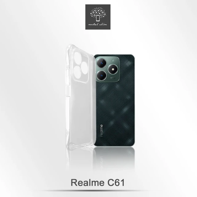 Metal-Slim Realme C61 精密挖孔 強化軍規防摔抗震手機殼