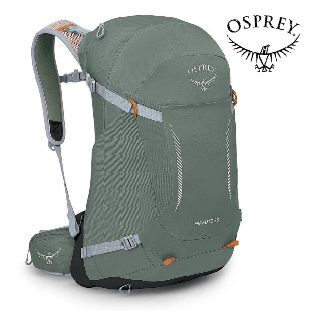 Osprey Hikelite 28 輕量網架登山背包 松葉綠(健行背包 運動後背包 多功能背包)