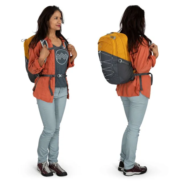 【Osprey】雙11 Quasar 26 通勤電腦背包 特拉斯藍(休閒後背包 電腦背包 筆電背包)