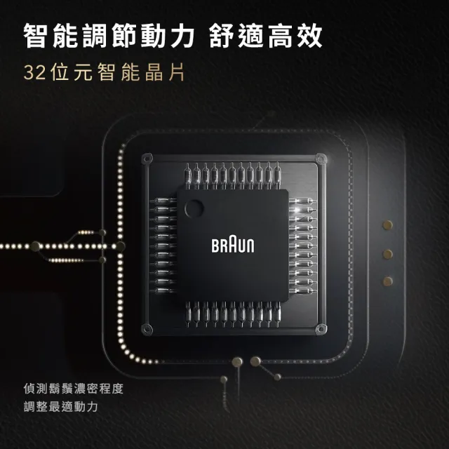 【德國百靈BRAUN】9系列PRO+ 諧震音波電鬍刀9515s(贈Oral-B iO TECH 微震科技電動牙刷+專用刀頭94M)