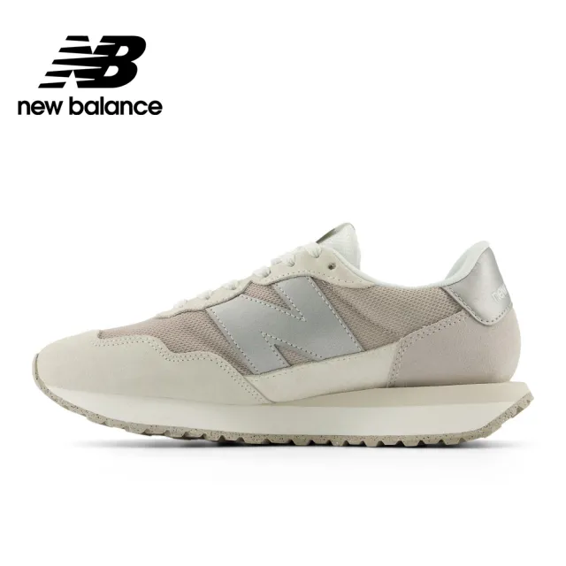 【NEW BALANCE】NB 237復古鞋/運動鞋_WS237MSB-B_女性_灰奶杏