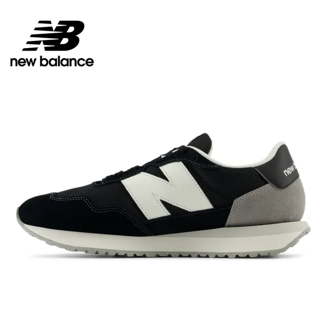 【NEW BALANCE】NB 237復古鞋/運動鞋_MS237LBK-D_中性_黑灰色