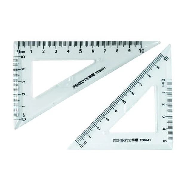 筆樂 PENROTE 軟性三角板組 TD6941(尺 數學 製圖 學生 開學)