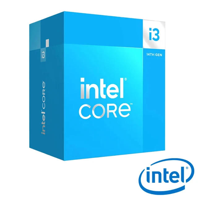 Intel 英特爾 Intel Core I3 14100F中央處理器 盒裝(四核心)