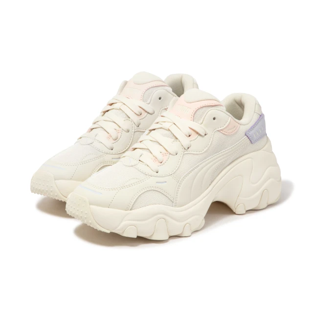 PUMA 休閒鞋 女鞋 運動鞋 Pulsar Wedge Wns Mesh 米白 39968001