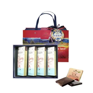 【Diva Life】紅麴養生黑巧克力片10入禮盒*4(富含膳食纖維 台大潘子明教授推薦)