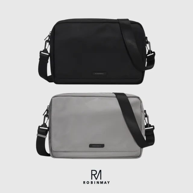 【ROBINMAY】傑瑞機能二用斜背包(拉鍊封口/多色任選)