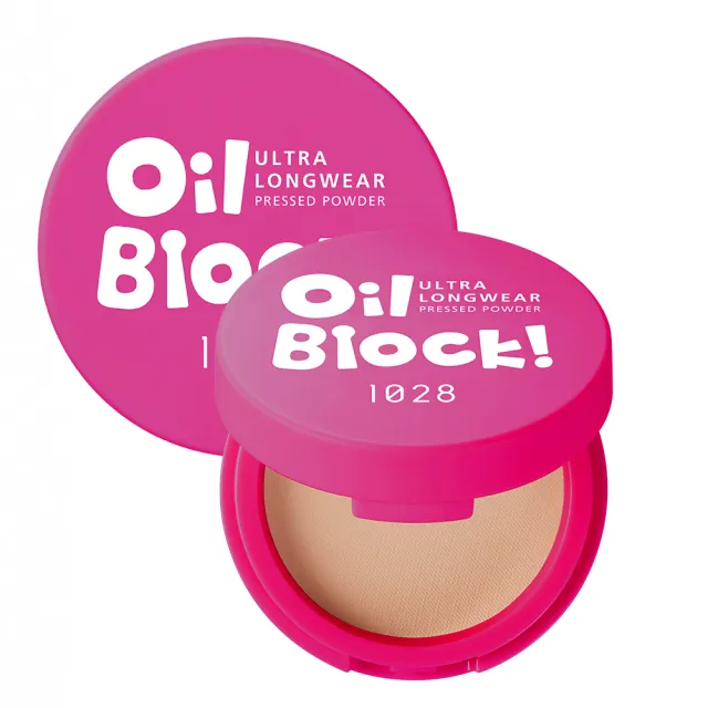 【1028】Oil Block! 超吸油蜜粉餅MOMO喳喳限定版(柔膚)