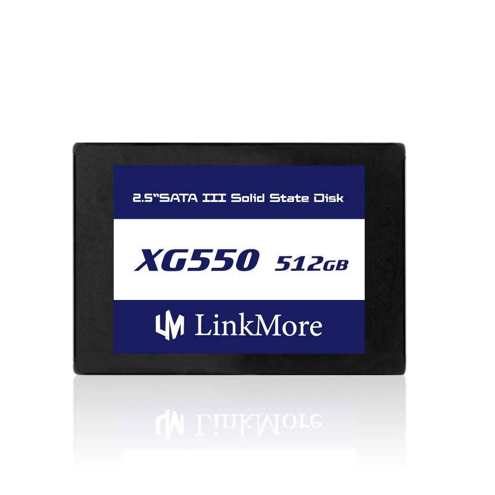 【LinkMore】XG550 512GB(2.5吋 SATAIII SSD 固態硬碟 TLC XG550-512GB 讀540M/寫500M)