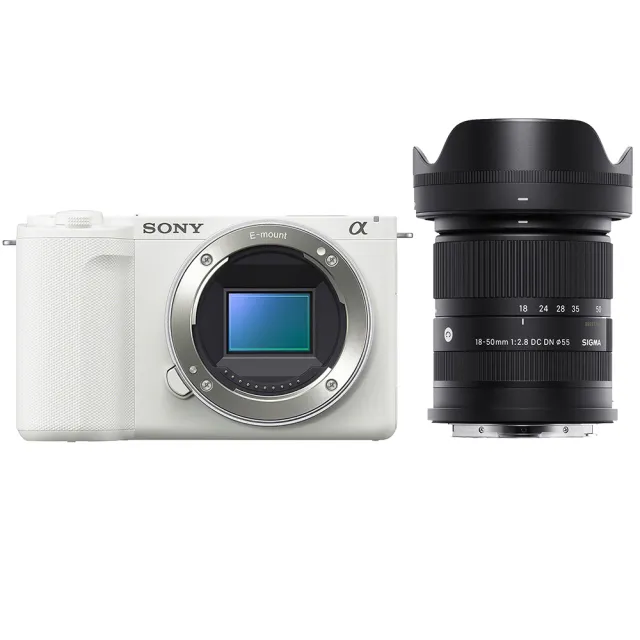 【SONY 索尼】ZV-E10 II ZV-E10M2 ZV-E102 二代 SIGMA 18-50mm F2.8 DC DN(公司貨 APS-C 無反微單眼相機)