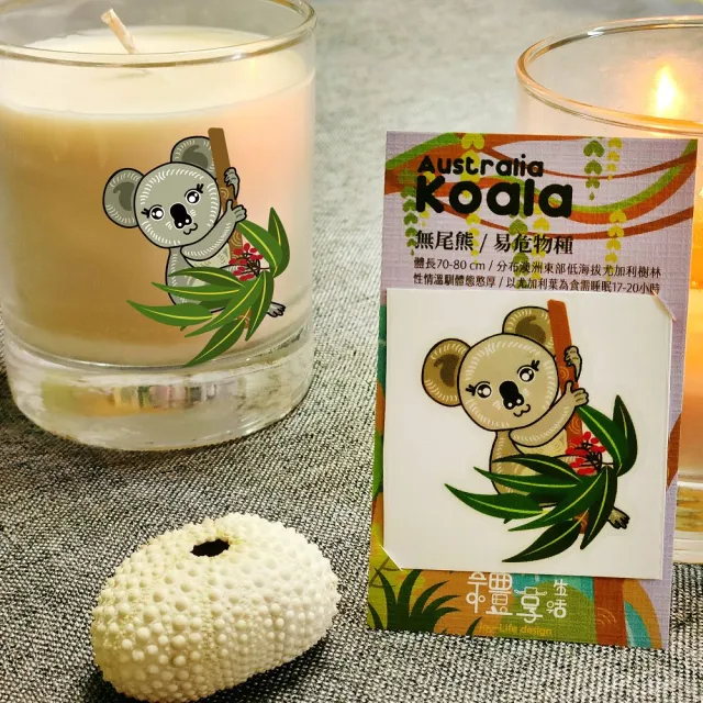 【CLEAN 克林】動物UV轉印貼紙(禮享生活 轉印貼 文創 紀念品 臺灣 裝飾 動物 貼紙 文青 兒童 DIY)