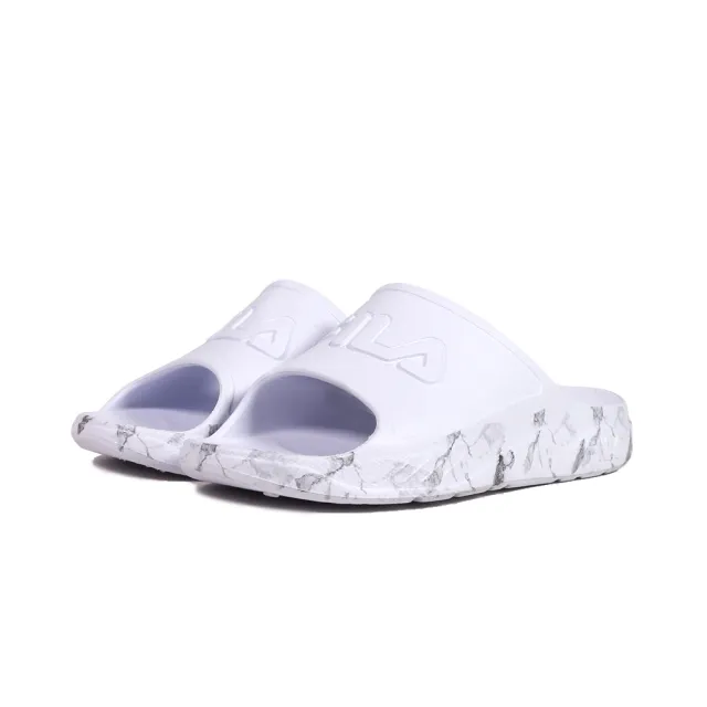 【FILA】運動拖鞋 PLUMPY SLIDEMarble 女 - 4S934Y111