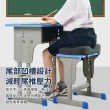 【Loga】太空記憶棉學生坐墊 減壓防滑椅子坐墊 學生專用凳子坐墊 護脊坐墊 四季椅墊 久坐不累