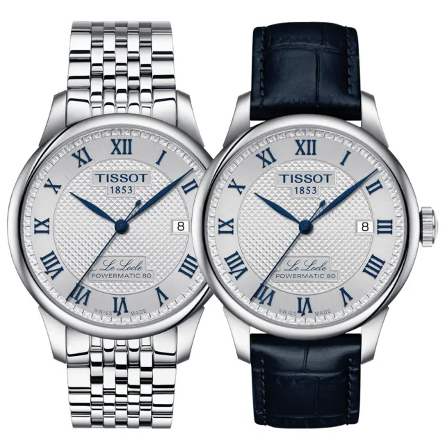 【TISSOT 天梭】力洛克系列 羅馬字 機械腕錶 錶 週年慶 雙11 (T0064071103303)