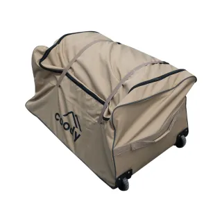 【Coody】充氣帳篷 雙輪子收納包袋(輪包 收納包 裝備包 露營 逐露天下)