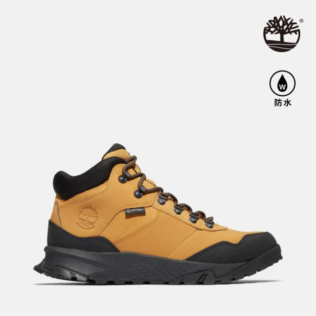 Timberland 男款小麥色Lincoln Peak防水中筒健行鞋(A2G4S231)