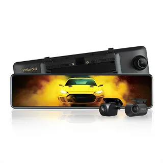 【Polaroid 寶麗來】DS1103WGS 電子後視鏡 2K高畫質 行車記錄器(G-Sensor 碰撞鎖定 wifi GPS測速預警播報)