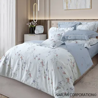 【Tonia Nicole 東妮寢飾】Narumi聯名款-100%高紗支長纖細棉印花被套床包組-仙境花園(特大)