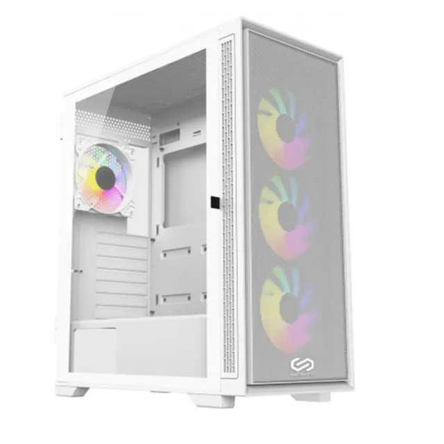 【微星平台】i5六核GeForce RTX 3050 Win11{天覆陣法III W}電競機(I5-12400F/H610/16G D4/2TB)