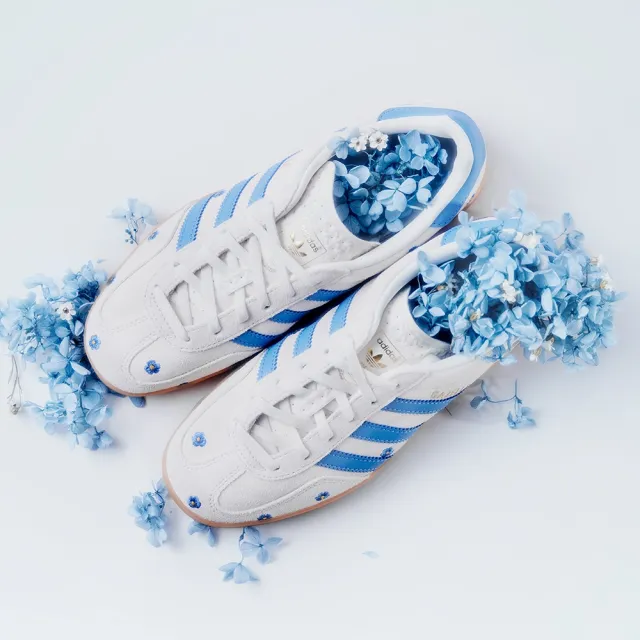 【adidas 愛迪達】GAZELLE 運動休閒鞋 德訓鞋 滑板 復古 女鞋- Originals IF4491