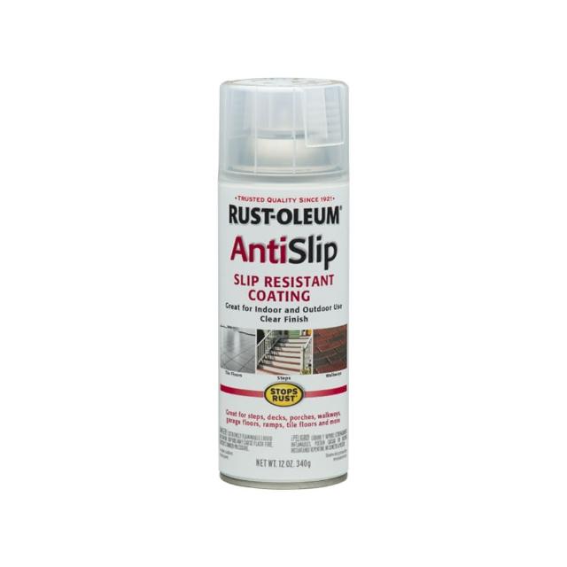 【RUST-OLEUM 樂立恩塗料】止滑噴劑 透明(表面防滑／340g 271455)