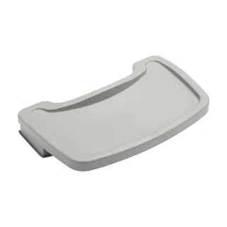【Rubbermaid】兒童座椅餐盤 灰色(FG781588PLAT)