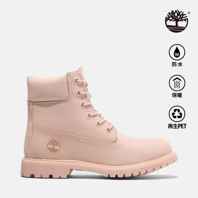 Timberland 女款淺粉色Timberland R Premium防水6吋靴(A2HR8EKD)