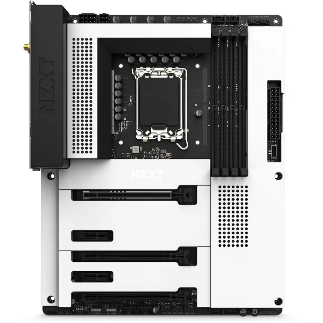 【NZXT 恩傑】N7-Z790 全鎧甲頂規主機板(內含風扇燈光控制器/5V燈光同步/16+1+2電相/藍芽/WIFI)